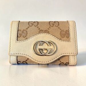 Gucci Sukey GG Canvas 6-Ring Key Case (A288)
